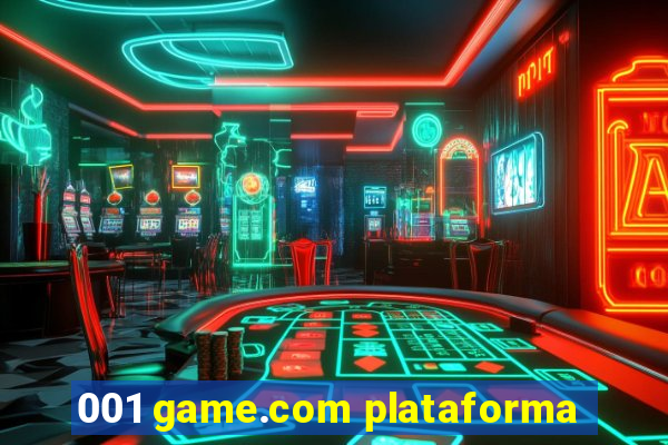 001 game.com plataforma